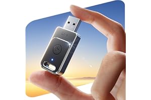 Cleviton for Apple Carplay Wireless Adapter, 3X Fast Auto-Connect, No Latency, Plug and Play, Bluetooth 5.3 & WiFi 6, 2025 Mini Car Play Dongle for iPhone 5~16, Fit for 927+ Cars, USB A/C, Gray