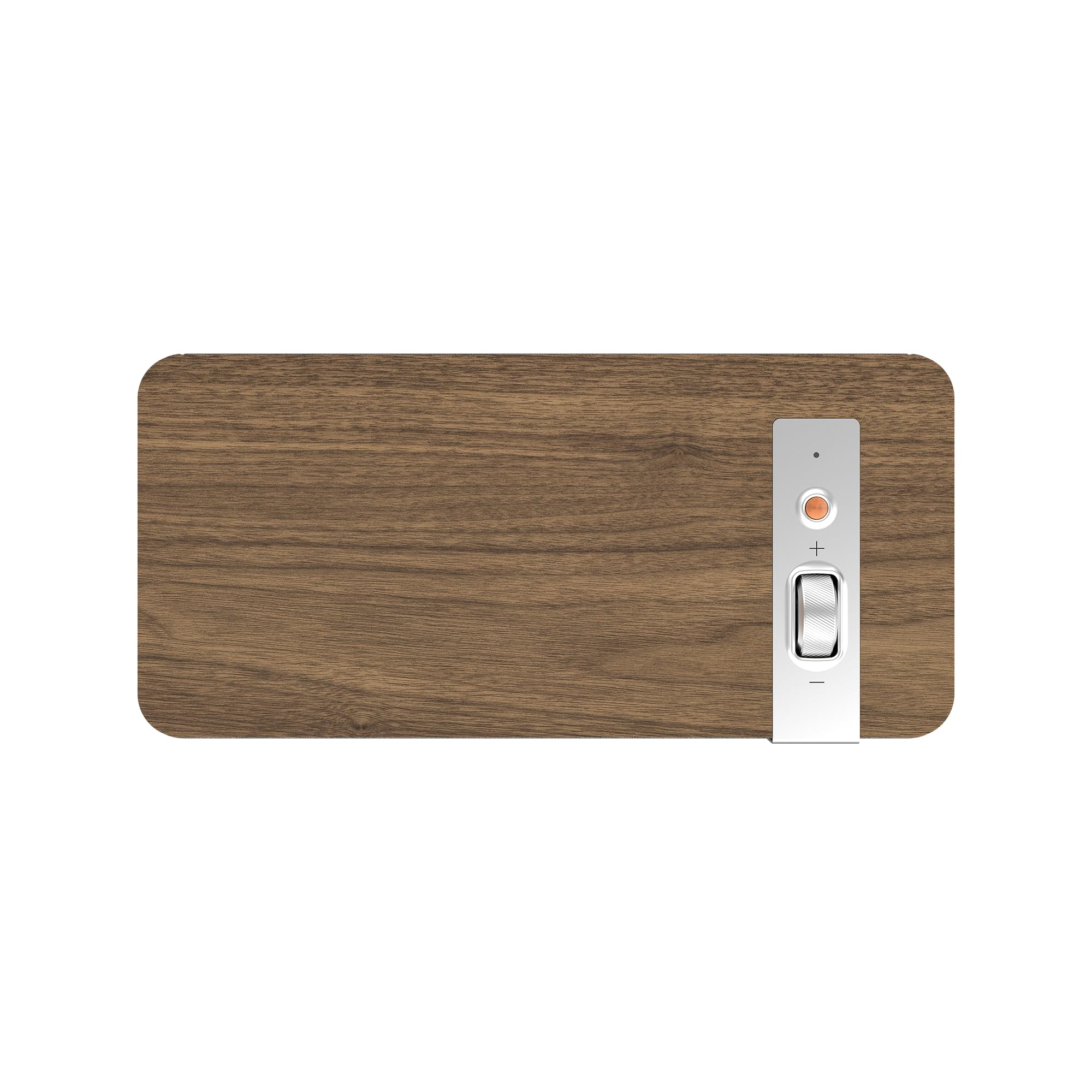 Klipsch The One Plus Premium Bluetooth Speaker System with Two 2.25” Full Range Drivers, 4.5” Woofer, Bluetooth 5.3 with Up to 40 ft. of Distance, Walnut