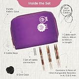 KnitPro Symphony Interchangeable Circular Needles Set 4 5 6 mm Beginners Kit view 2
