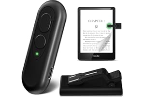 LOLASTA Remote Page Turner for Kindle Paperwhite, Clicker Page Turner for Phone iPhone Android Camera Video, Page Turner for Tablet Reading Reader Kobo Ereader Oasis