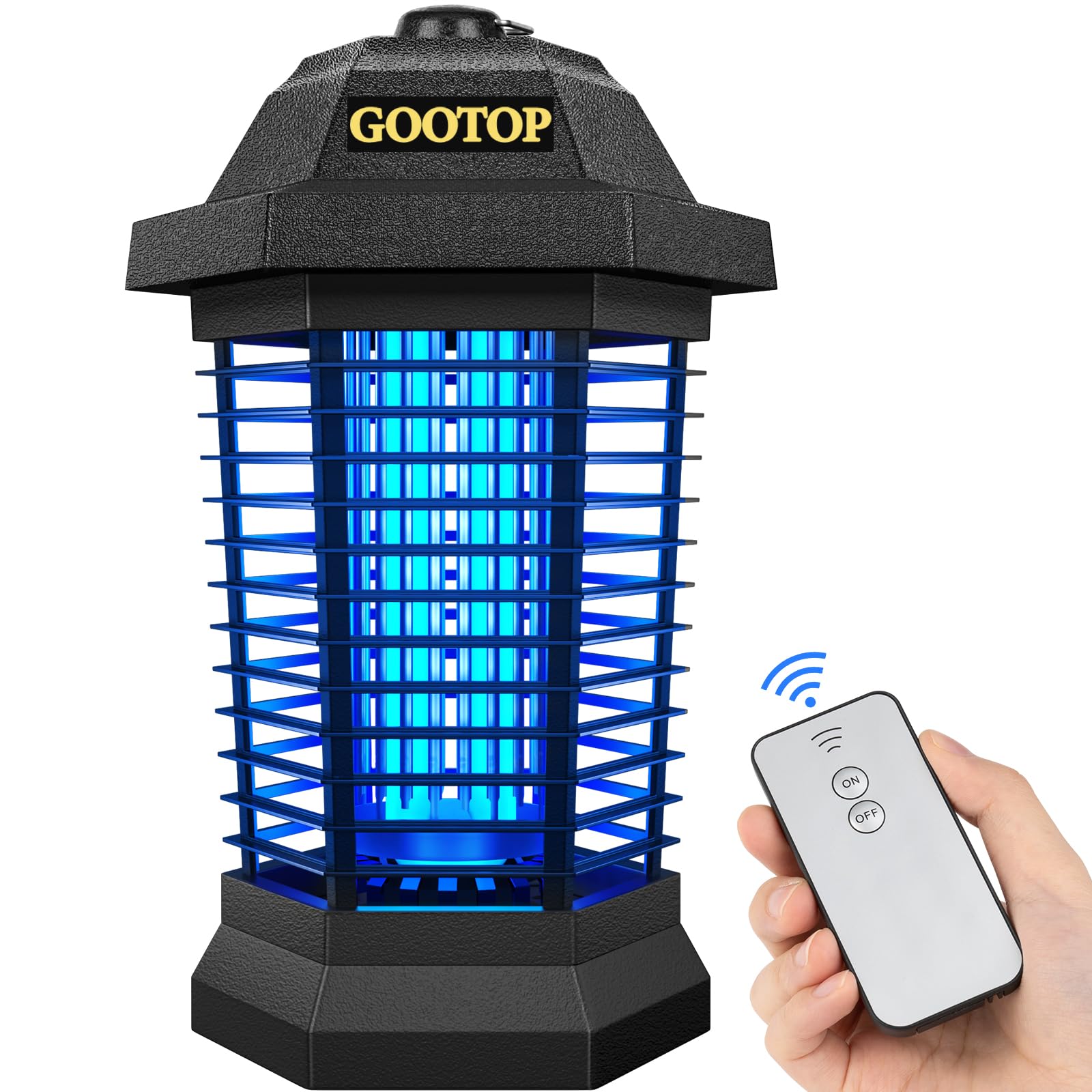 Photo 1 of Remote Control Bug Zapper Indoor Outdoor, Electric Mosquito Zapper, Bug Zapper, Fly Traps, Fly Zapper, Mosquito Killer, 3 Prong Plug, 90-130V, ABS Plastic Outer