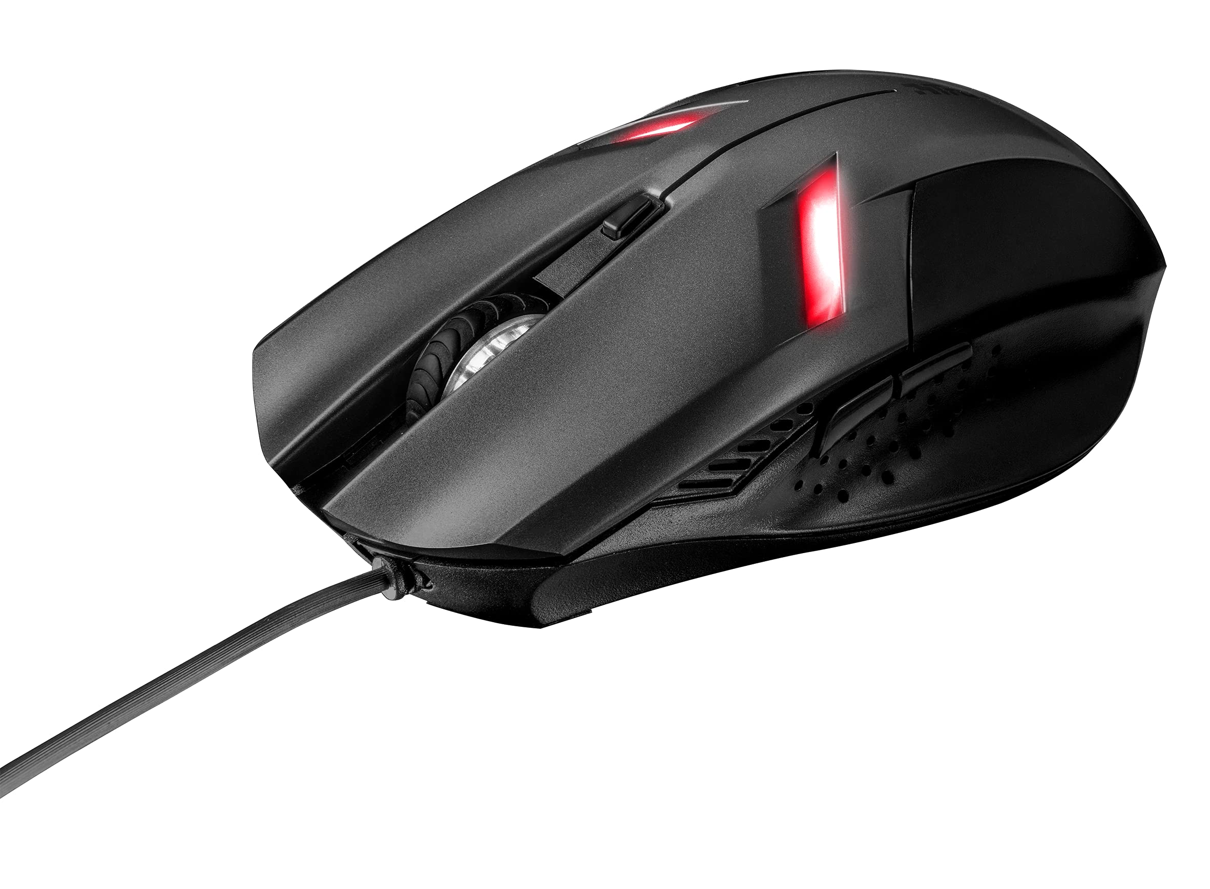 Trust Gaming 21512 Ziva Gaming Mouse, 800-2000 DPI, 6 Responsive Buttons - Black