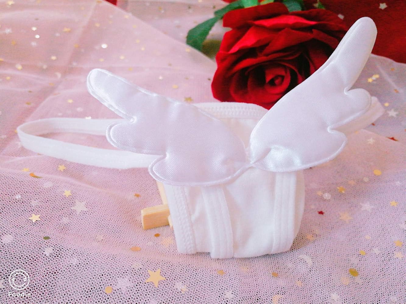 TOMORI Womens Anime Cosplay Panties Cute G-String Thongs for Bikini Lingerie Angel Devil Wings Underwear: Clothing