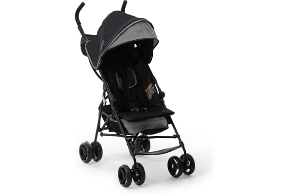 Ingenuity 3D Mini Convenience Stroller – Lightweight Stroller with Compact Fold, Multi-Position Recline, Canopy with Pop Out Sun Visor and More – Umbrella Stroller for Travel and More, Gray