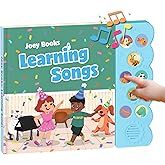 Joey Books: Learning Songs, Press and Play Song Book Nursery Rhymes, Button and Sound Module, Classic Nursery Rhymes and Children's Music