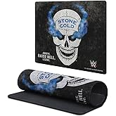 Head Case Designs Officially Licensed WWE Retro Skull Stone Cold Steve Austin 9.84 x 11.81 x 0.12 inches (250 x 300 mm) - S Gaming Office Desk PC Keyboard Mouse Mat Pad
