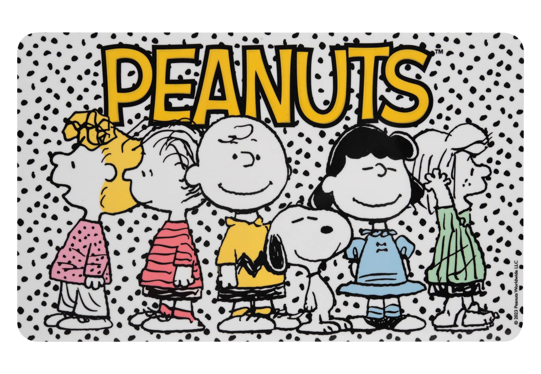 The Peanuts Family Breakfast Board Made of Formica