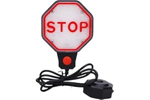 UPALDHOU Car Stoppers Indicator, Adjustable Garage Parking Aid Measure Distance 6in to 6 Ft with Red Yellow Green LED Display