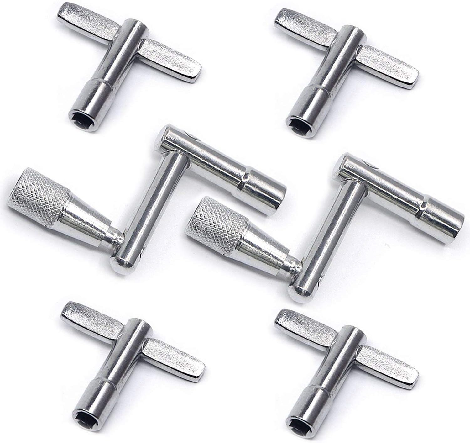 Lanpu DRUM KEYS 6-Pack Drumkey with Continuous Motion Speed Key