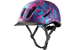 Troxel Terrain MIPS Cooling Horse Riding Helmet, Low-Profile, Micro-Adjustable Design, Horseback Riding Gear