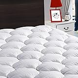 LEISURE TOWN King Mattress Pad Fitted Quilted