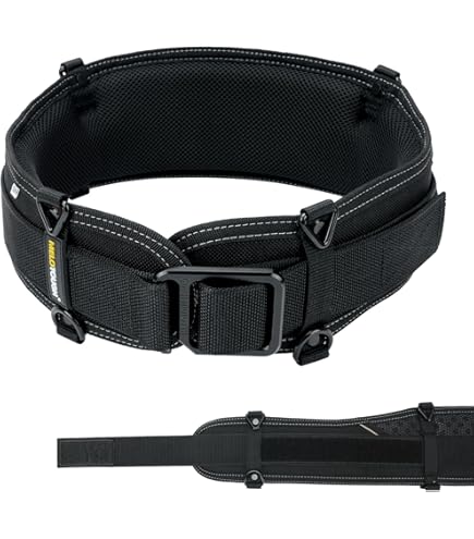 Amazon.com: Carhartt Gear 358420B Legacy Padded Work Belt One Size