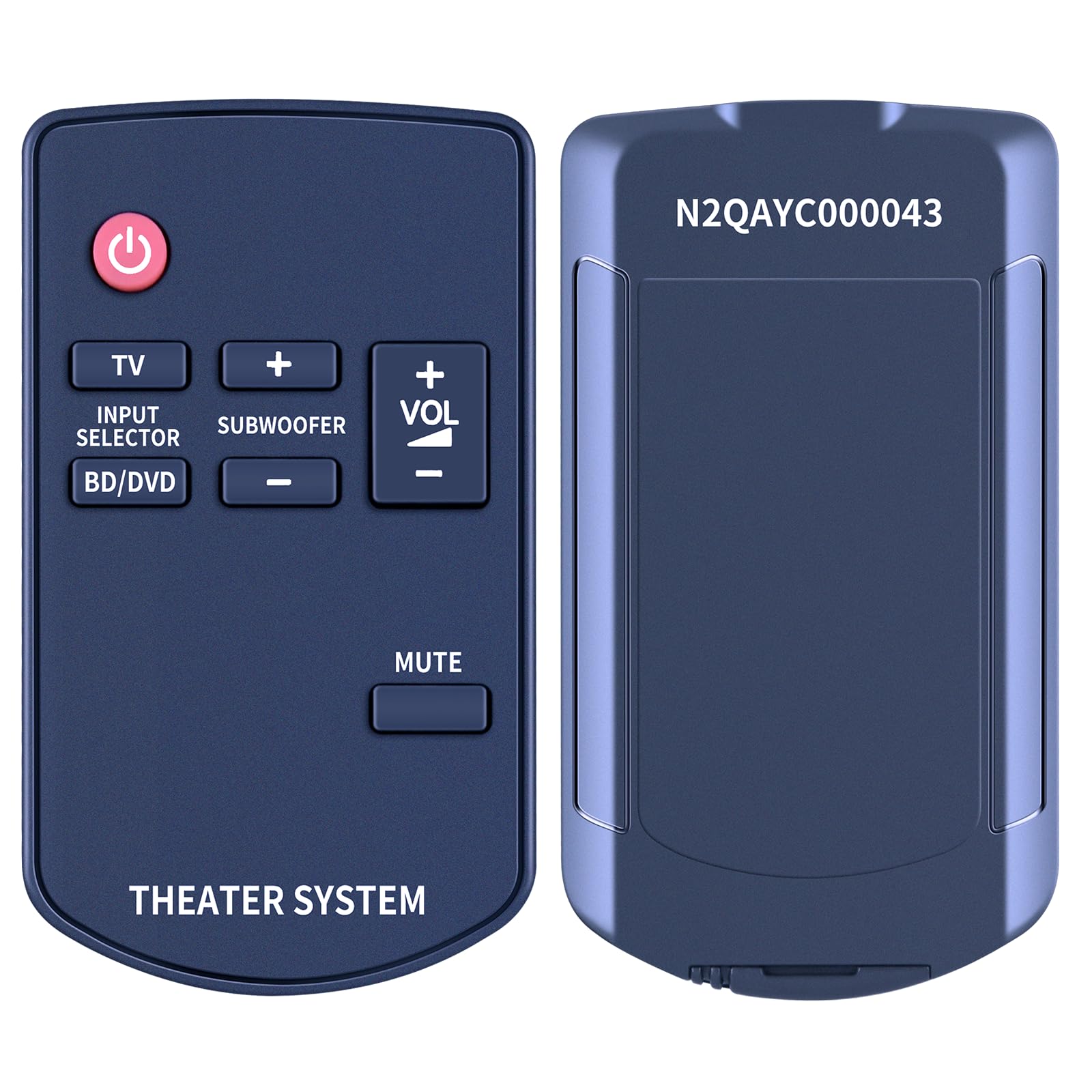 N2QAYC000043 Replacement Remote Control for Panasonic Home Theater Audio System Compatible with SC-HTB520 SU-HTB520 SB-HWA520 SC-HTB527 SU-HTB527 SB-HWA527 — image 1