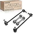 A-Premium Set of 4, Front & Rear Sway Bar Links Kit Stabilizer Bar Links, Compatible with BMW E46 Series - 325xi 2001-2005, 330xi 2001-2005