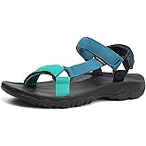 Muboliy Men
s Sport Hiking Sandals EVA Foam Midsole Outdoor With Arch Support Beach Water Shoes