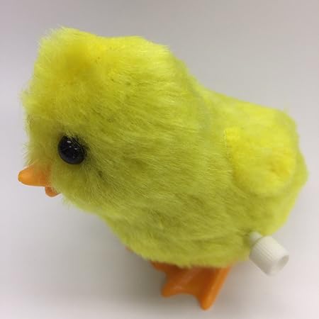 Amazon ぜんまいおもちゃ 鳥シリーズ ひよこ 10個入り ぬいぐるみ おもちゃ