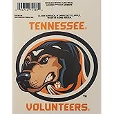 Rico Industries NCAA Tennessee Volunteers Small Static Cling Decal