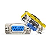 LinkStable DriverGenius RD232F2F DB9 Serial RS232 COM Gender Changer - for USB to RS232 Serial Cable Adapter (Female/Female)