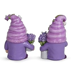 Hodao 2PCS Lavender Dream Gnome Set - Purple