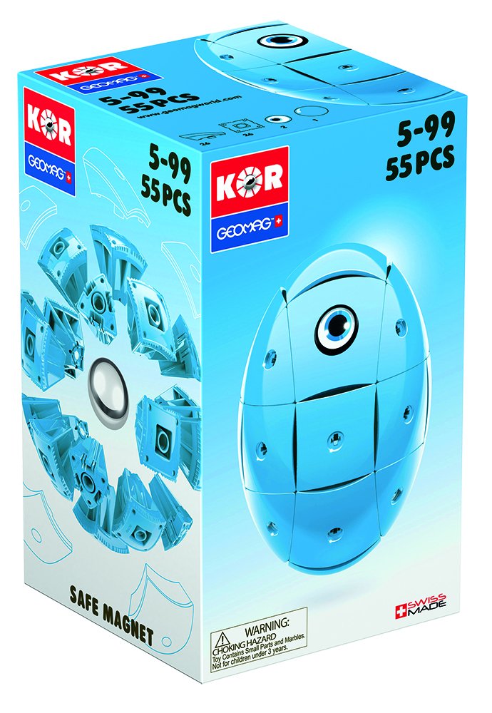 Geomag KOR Color, Blue, 55 Piece Set, 673 — image 1
