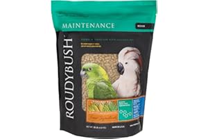 Roudybush Daily Maintenance Food for Birds - Scientifically Formulated Bird Feed - Bird Food Pellets w/Corn, Wheat, Soy & More - Nutritious & Healthy Feed for Birds (Medium, 10lb)