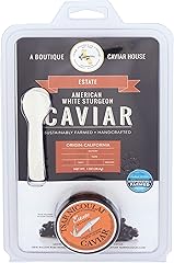 Tsar Nicoulai Estate White Sturgeon Caviar, 1oz