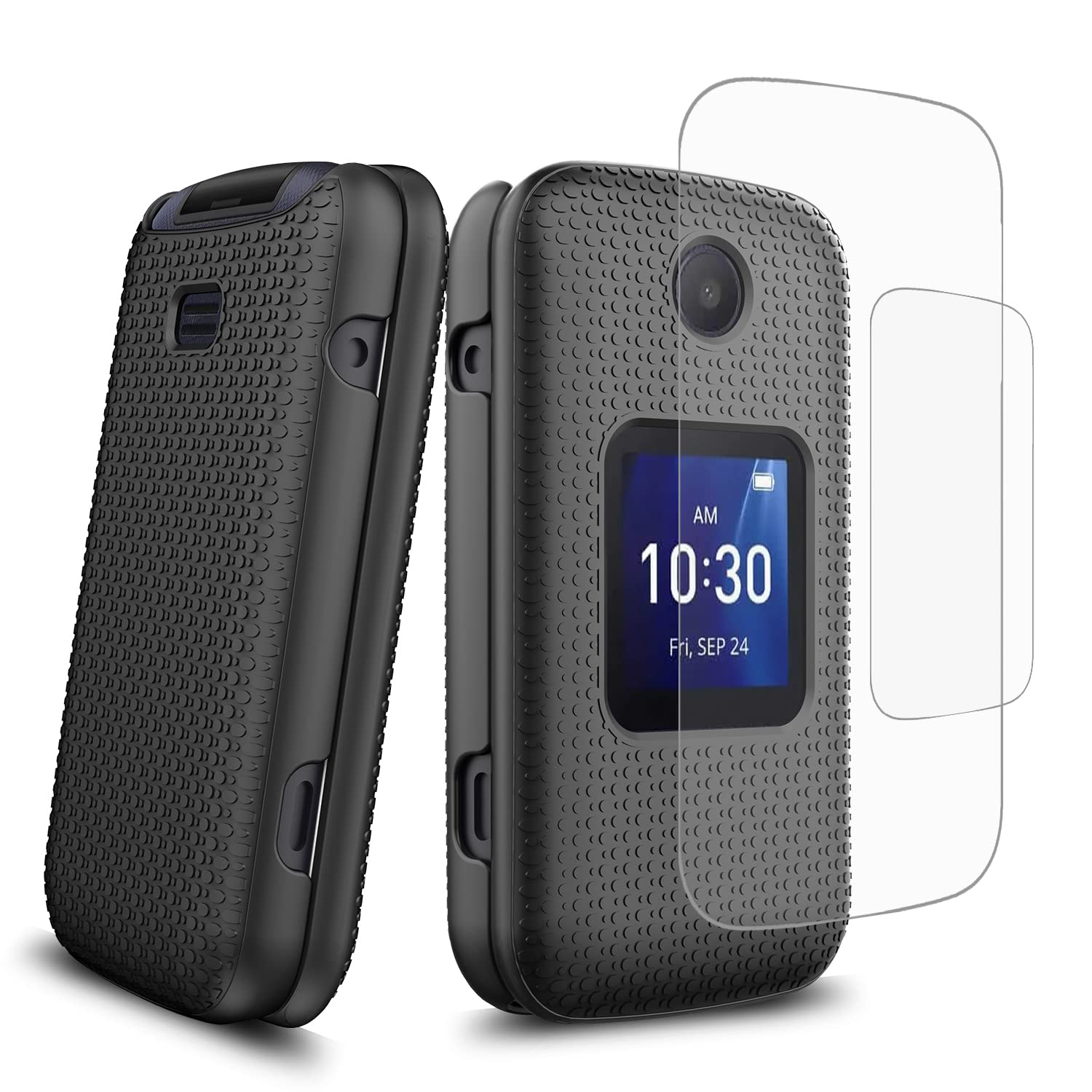 GORGCASE for Alcatel Go Flip 4 Case/TCL Flip Pro