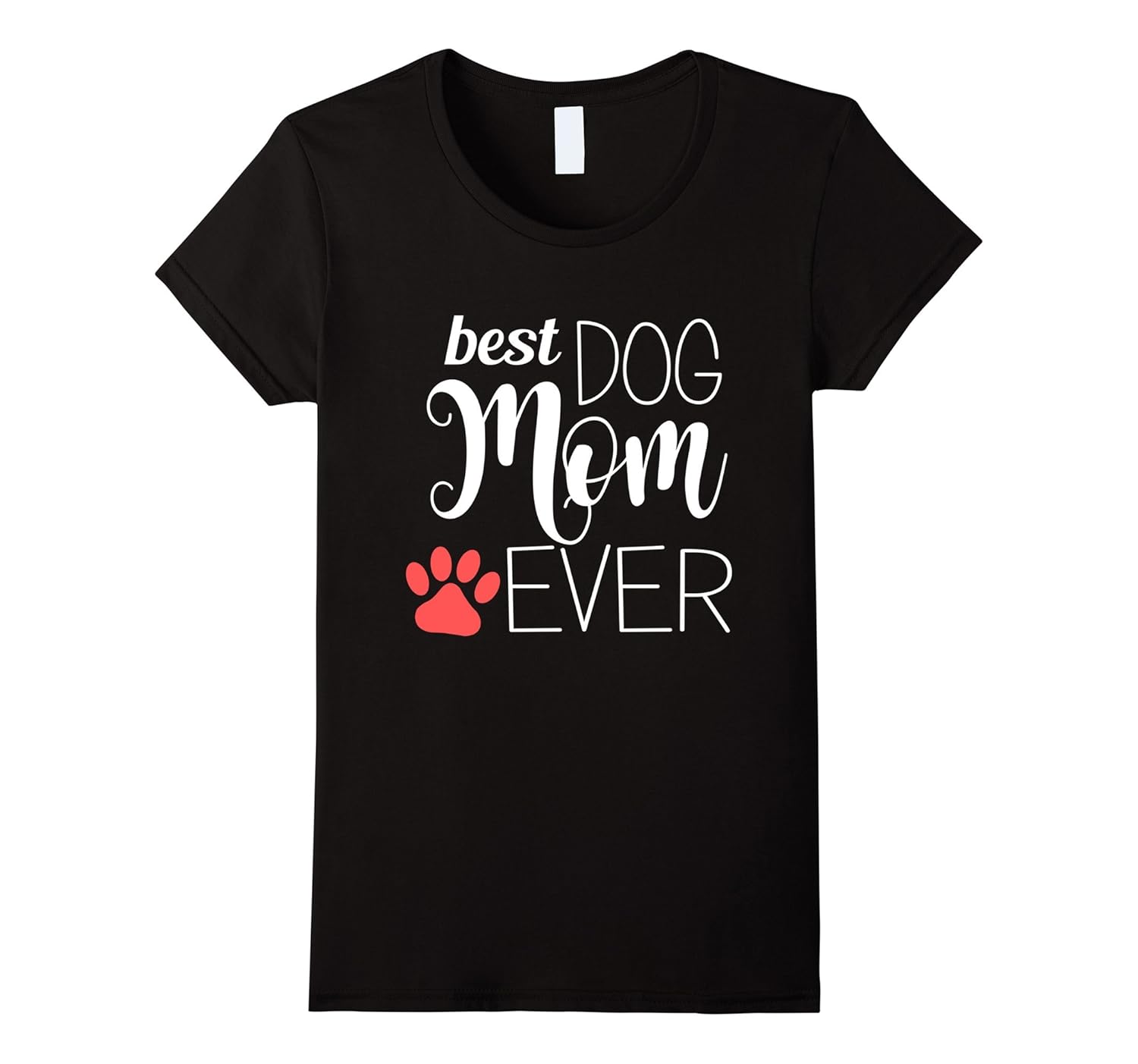 Women’s Best Dog Mom Ever gift for mom Worlds Best Dog Mum TShirt