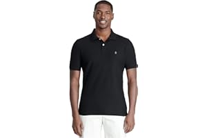 Izod Men's Short Sleeve Advantage Solid Pique Polo