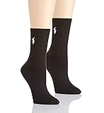 Polo Ralph Lauren Super Soft Rib Crew 2 Pack black