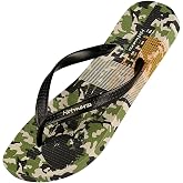 Hotmarzz Men's Flip Flops Patterns and Prints Summer Sandals Beach Slippers