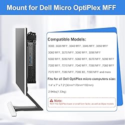 2 Pack Mini PC Mount for Dell OptiPlex Micro Form