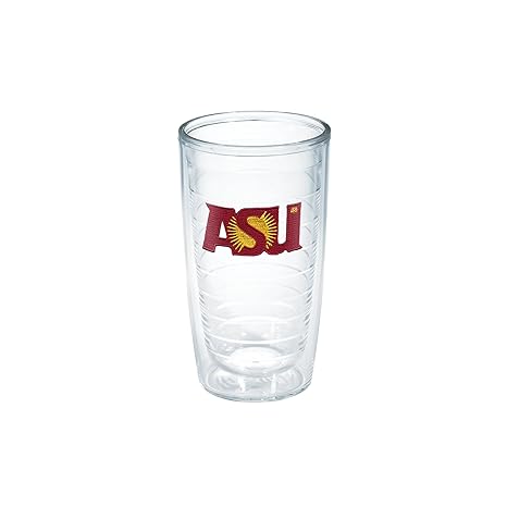 Tervis 1006697 Arizona State University Emblem Individual Tumbler 16 Oz Clear