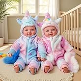 BABESIDE Baby Dolls Twins - 17'' Cute Soft Body Realistic Newborn Twin Dolls Real Life Baby Girl and Boy with Accessories Kids Age 3+ Year Old Gifts, Pretend Play, Collection