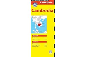 Cambodia Travel Map Fifth Edition