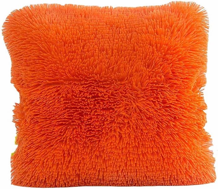 Proomi Faux Fur Pillow Cover, Decorative Super Soft Plush, Faux Fur Throw Pillow Cover Cushion Case, Perfect Pillow for Sofa, Car, Bed, Living room
