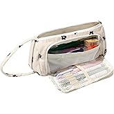 OZAOZ Large Pencil Case Pouch School Supplies Aesthetic Stationery Pen Bag for Girls Kids (D Plum blossom)