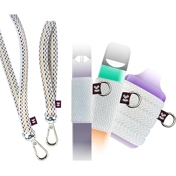 elf bar vape uk VCASE Vape Holder With Lanyard, Comfortable Design for E Cigarette, 3 Vape  Case Sizes for Perfect Fit, Strong Vape Lanyard, Striped main image 1