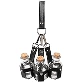 Meppsa Cork Potion Bottle Cosplay Accessories Belt Loop Medieval Renaissance Witch Props Magic Vial Stempunk