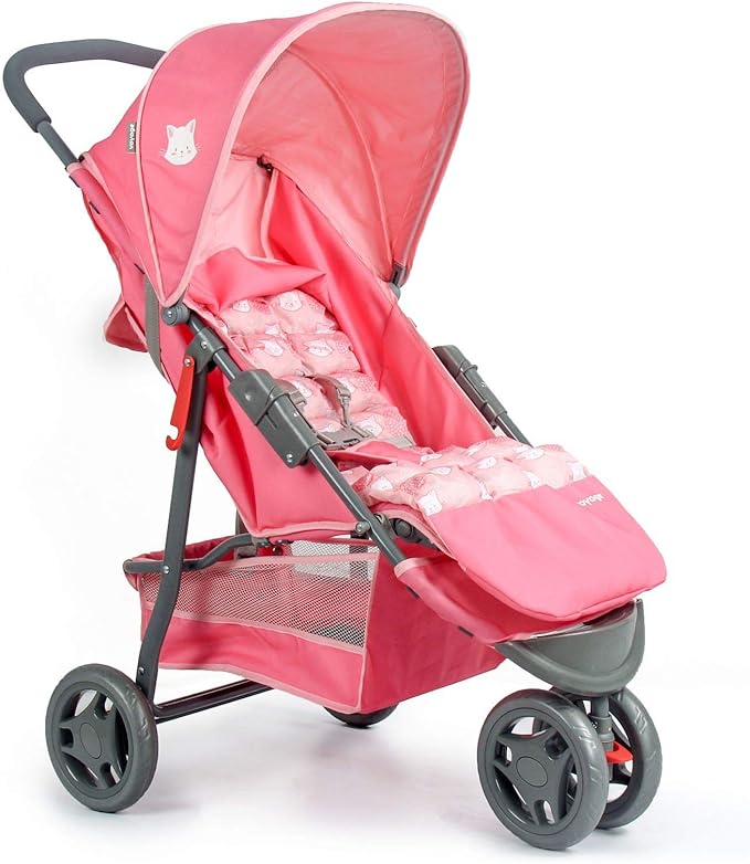 Carrinho de bebe delta pet voyage rosa Outlet