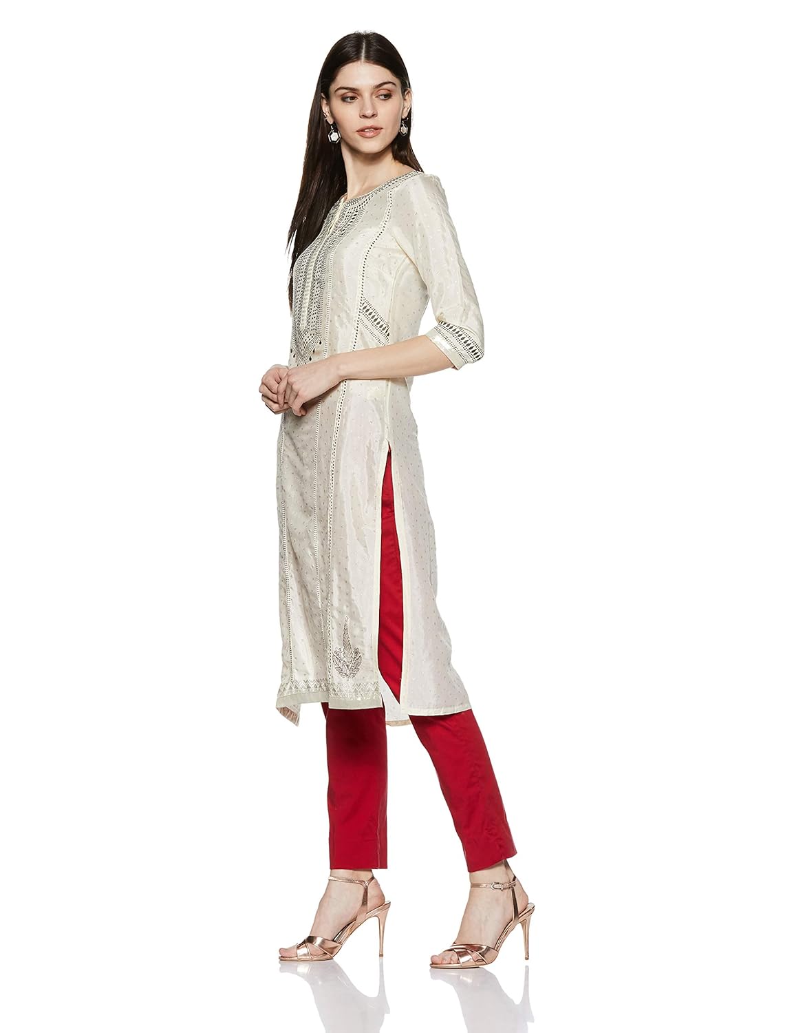 w for women's straight kurta