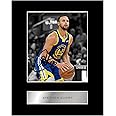 Generic Stephen Curry Pre Printed Signature Signed Mounted Photo Display #22 Printed Autograph Picture