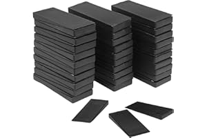 TUAKIMCE 60 Pack Plastic Level Wedge Shims for Home Improvement - Non-Slip & Stackable Furniture Levelers Shim Wedges for Toi