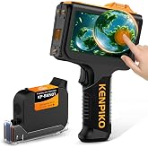 Handheld Inkjet Printer, New KP-N01 Handheld Printer Gun 0.5 Inch Print Height with 4.3&rsquo;&rsquo; Smart Touchscreen, 360g Portable Inkjet Printer with 42ml Quick-Drying Ink Cartridge for Batch Code Date Logo