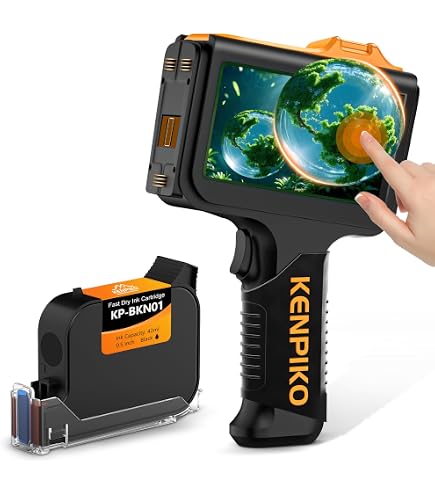 BENTSAI BT-HH6105B2 Handheld Inkjet Printer with 4.3 Inch HD LED