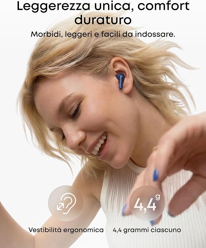P42i Cuffie Bluetooth ANC adattiva, Audio Hi-Res con LDAC