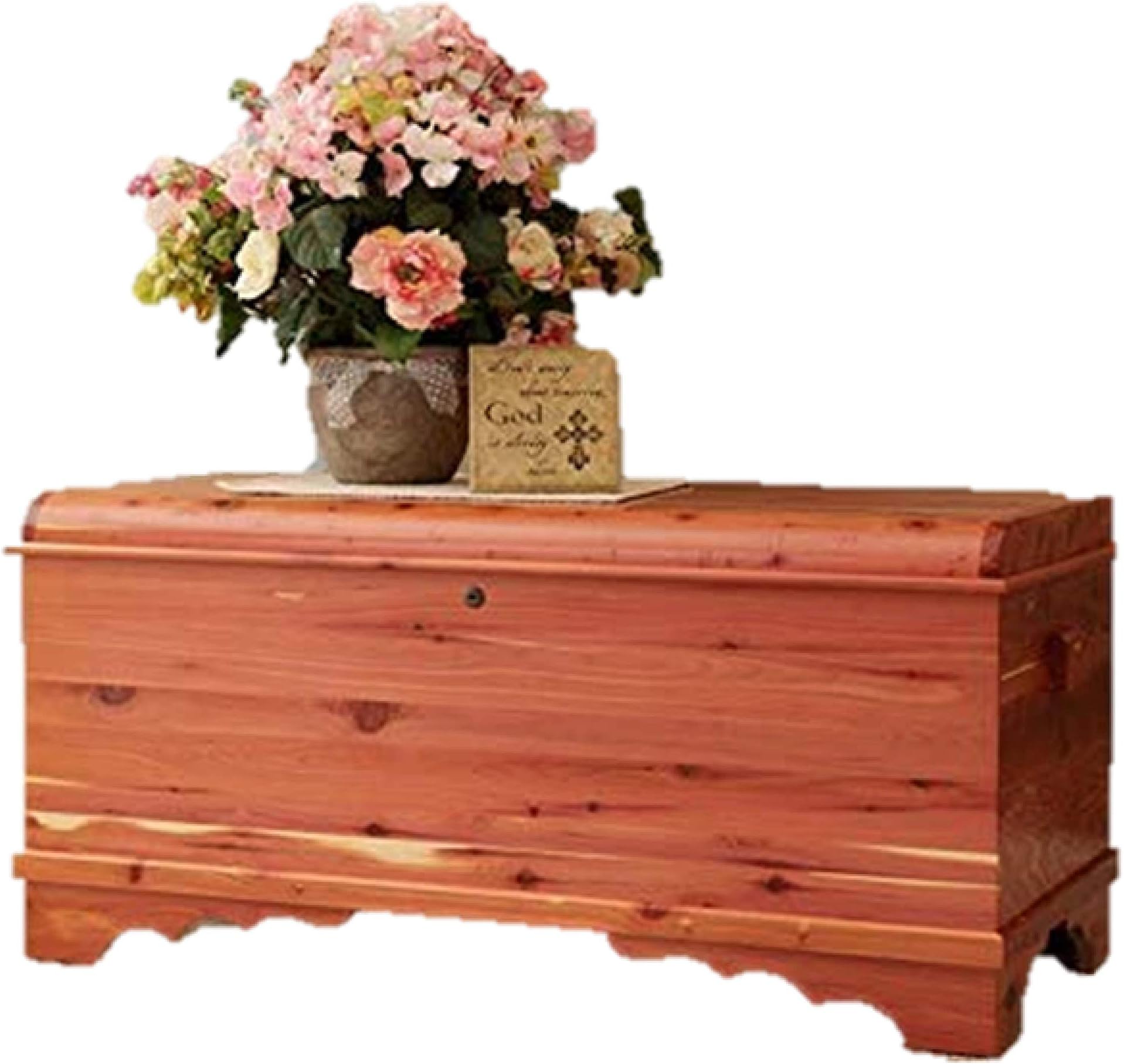 Amish Made Large Waterfall Cedar Hope Chest