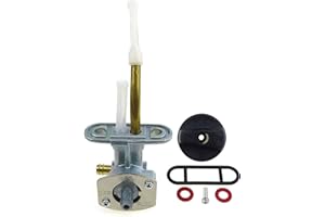 YOUVBEEN Fuel Valve Petcock Fit for Arctic Cat ATV 250 300 400 500 1998-2005, Knob Switch with On/Off/Res/Fuel Replace for 0470-344 0470-363 0470-365 0470-401 0470-445, Fuel Valve Shut Off Petcock Set