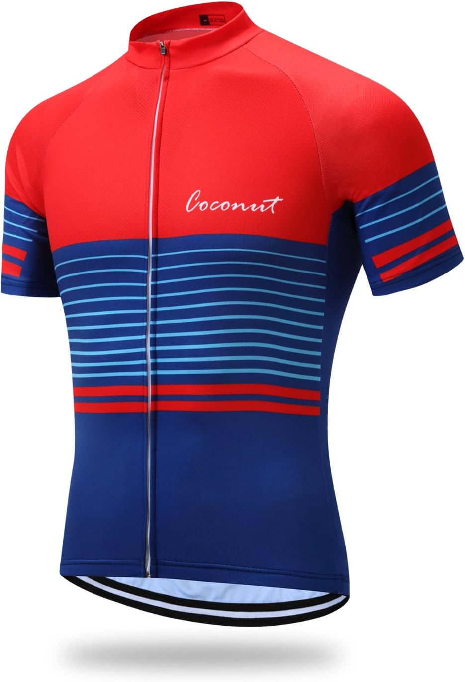 Coconut Ropamo Mens Short Sleeve Cycling Jersey Mountain Bike/MTB Shirt Biking Cycle Tops Racing Bicycle Clothes
