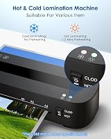 MAXDONE A4 Laminator 9in 4 in 1 with 30 Pouches Paper Cutter Corner Rounder view 5